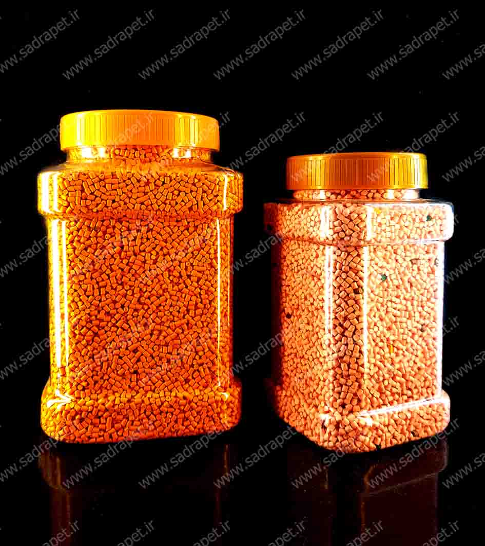 جار 1 کیلو عسل 700 سی سی دهانه 70 چهارگوش